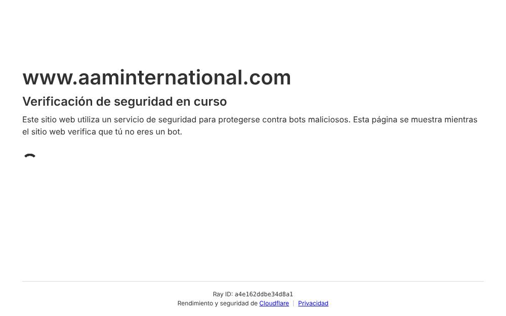 Portada de la web de Aam