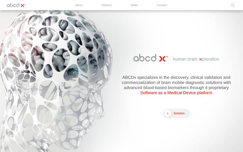 Portada de la web de Abcdx