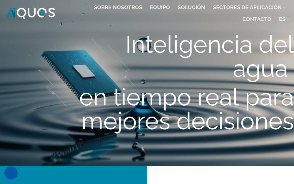 Portada de la web de Aiquos