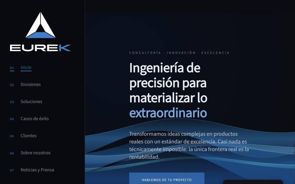 Portada de la web de Airk Drones