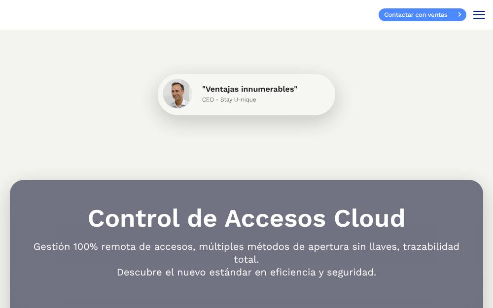 Portada de la web de Akiles