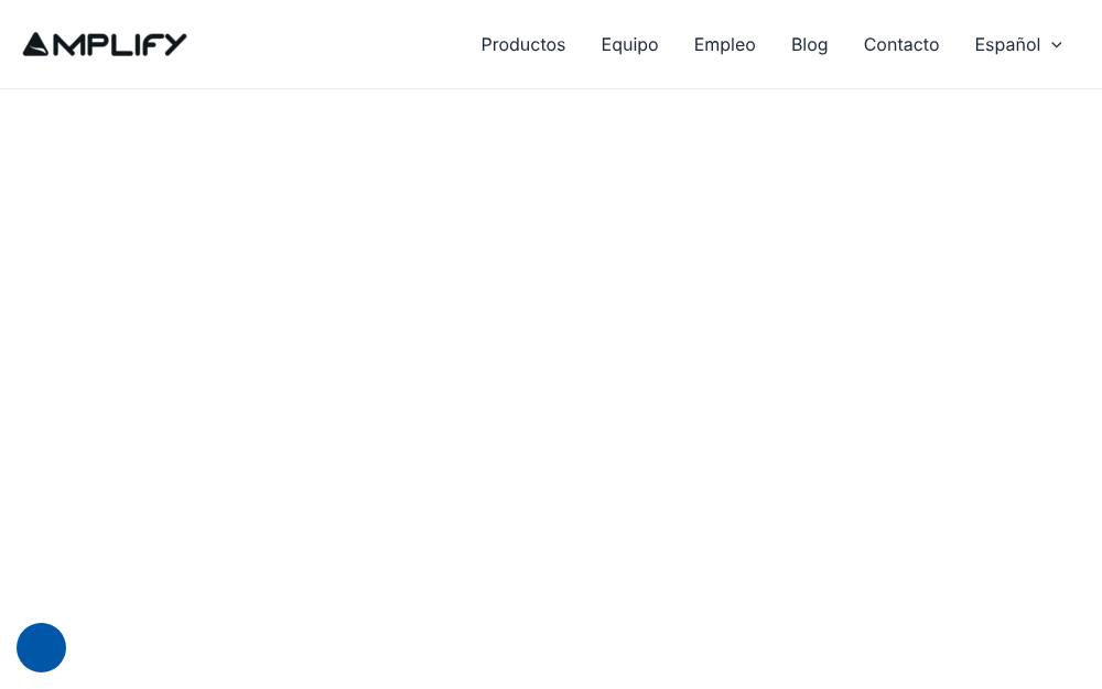 Portada de la web de Amplify