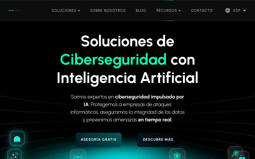 Portada de la web de Apolo Analytics