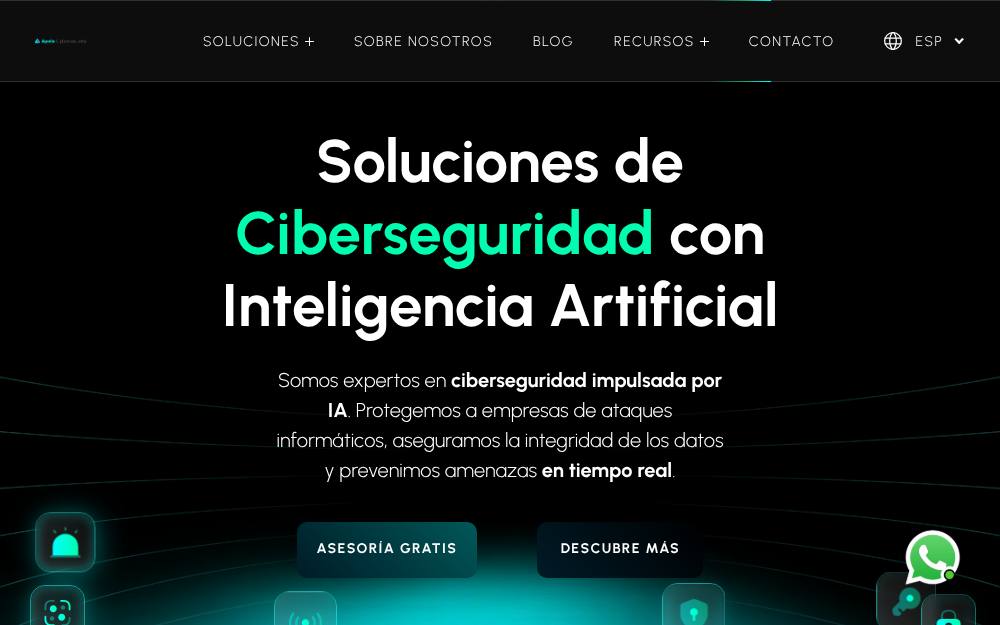 Portada de la web de Apoloanalytics