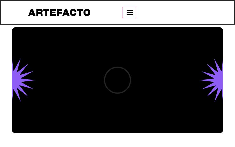 Portada de la web de Artefactofilms
