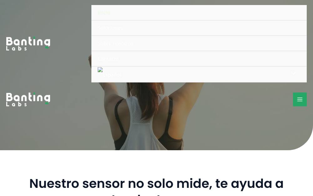 Portada de la web de Bantinglabs