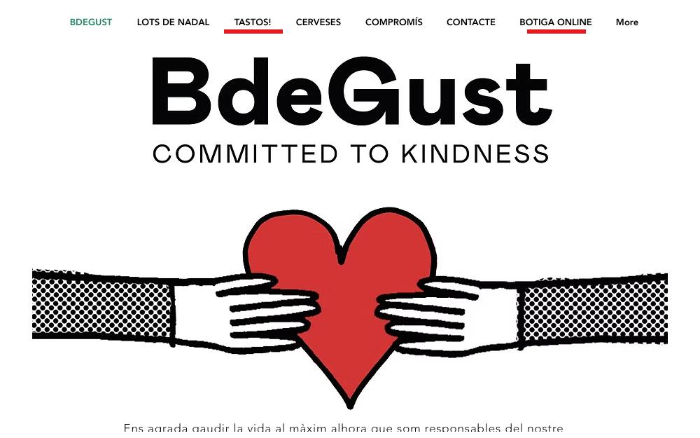 Portada de la web de Bdegust Beer