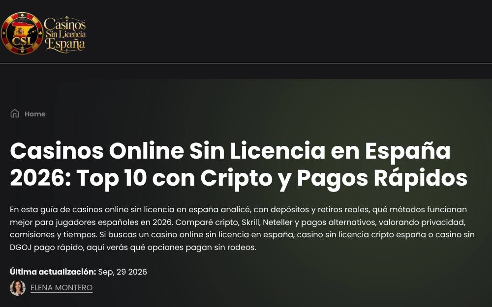 Portada de la web de Benesit