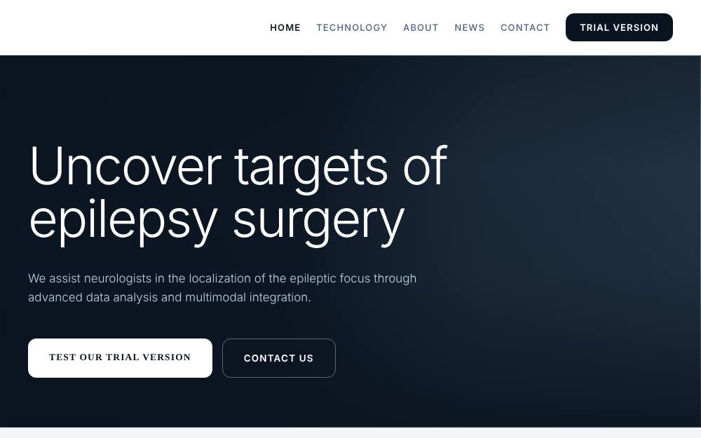 Portada de la web de Brainfocus Labs