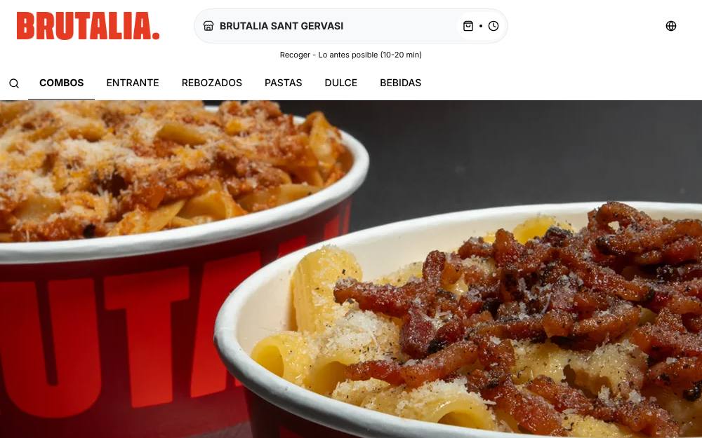 Portada de la web de Brutalia