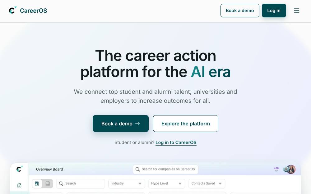 Portada de la web de Careeros