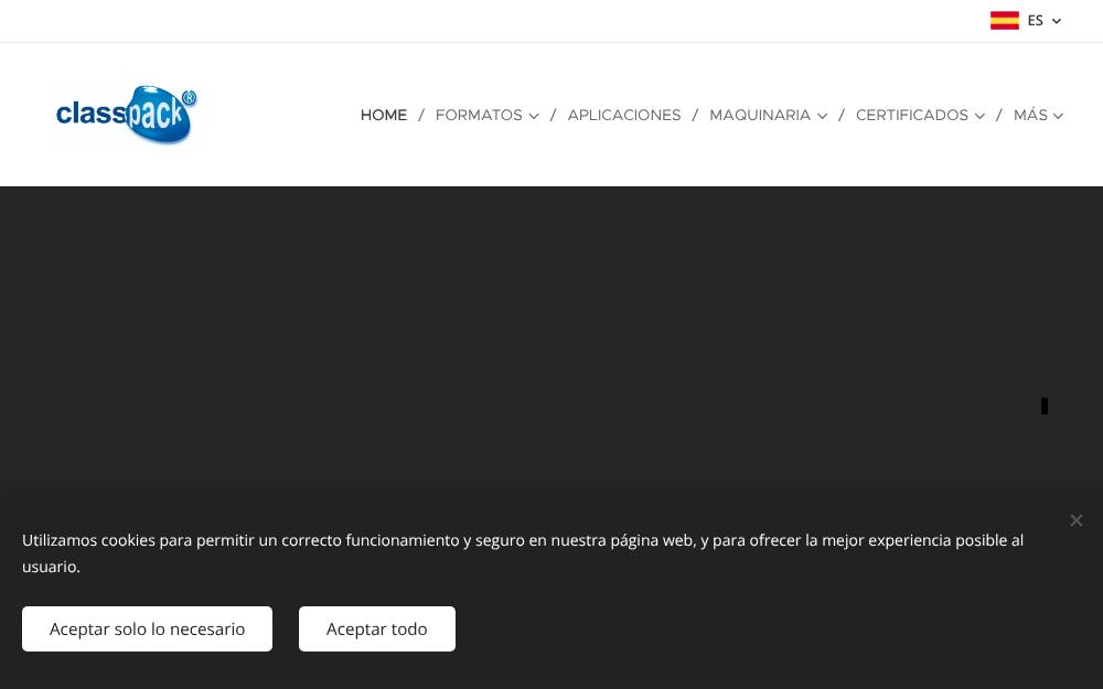 Portada de la web de Classpack
