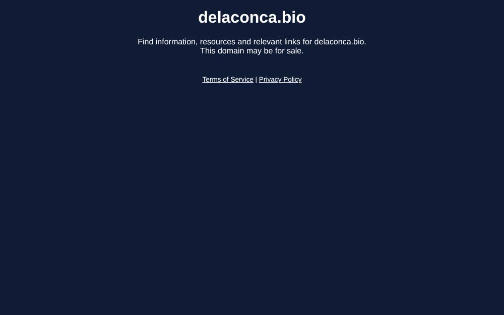 Portada de la web de Conca Organics