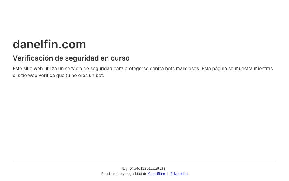 Portada de la web de Danelfin