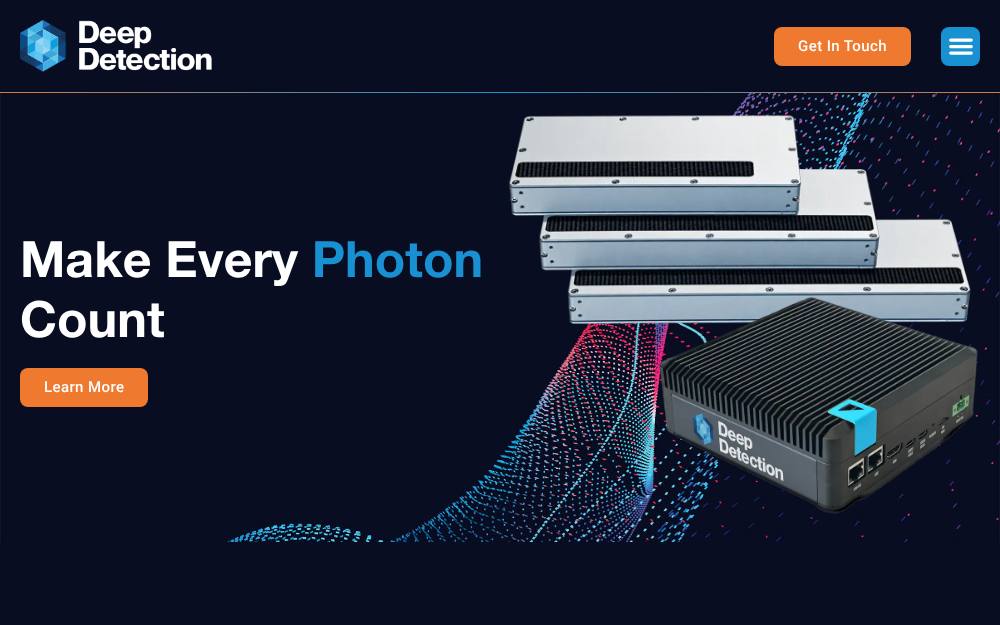 Portada de la web de Deep Detection