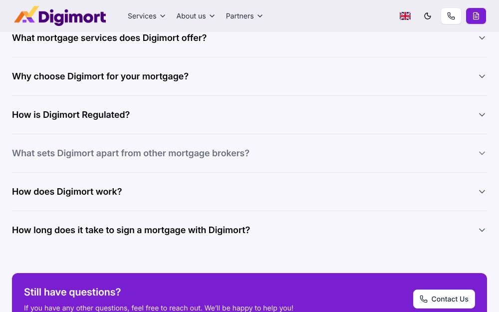 Portada de la web de Digimort