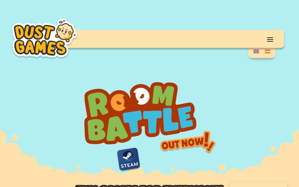 Portada de la web de Dust Games