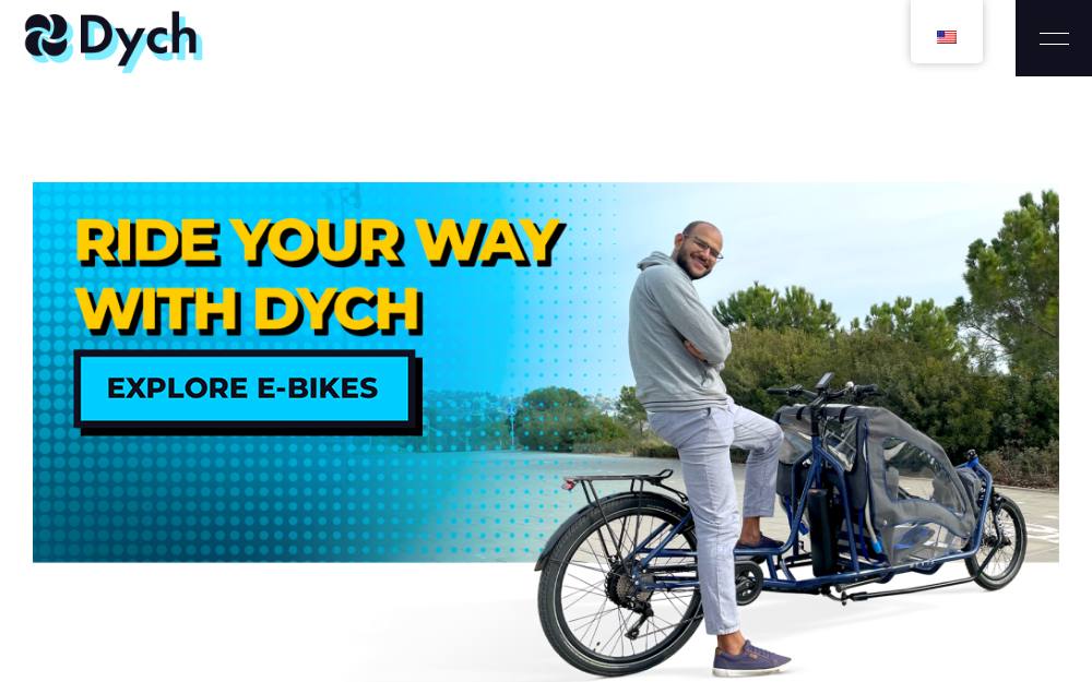 Portada de la web de Dych