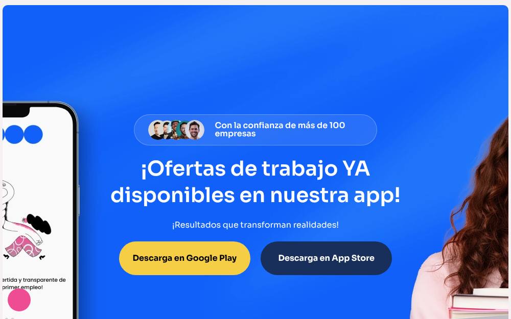 Portada de la web de Edoo