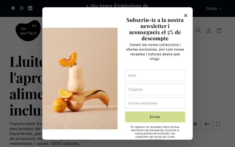 Portada de la web de Es Im-Perfect