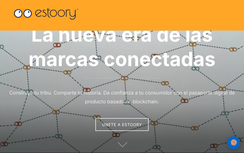 Portada de la web de Estoory