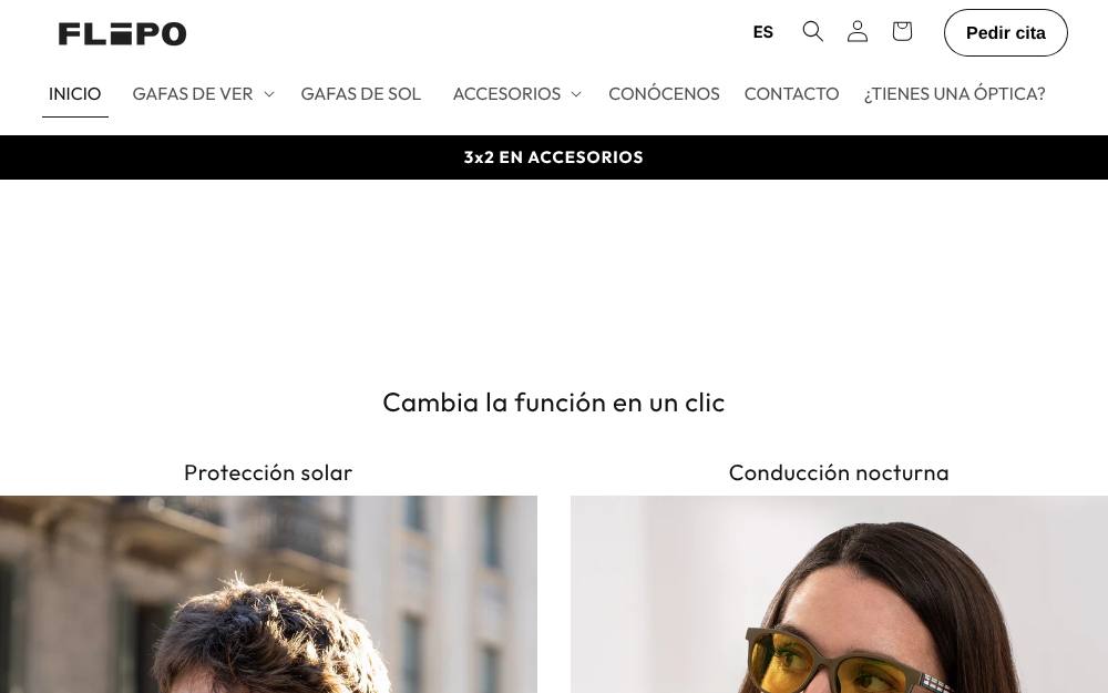 Portada de la web de Flipo