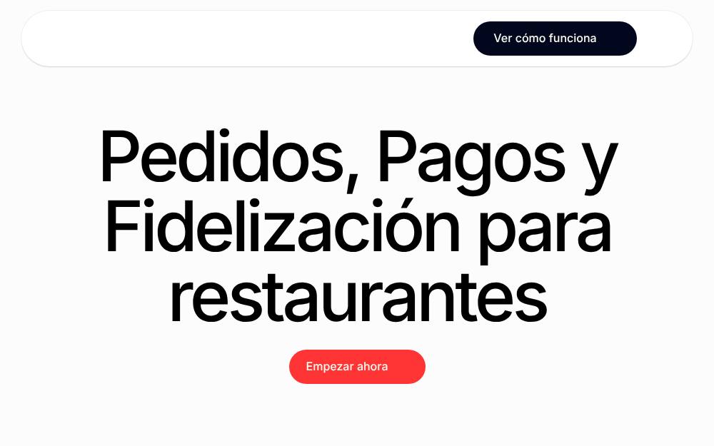 Portada de la web de Foodlus