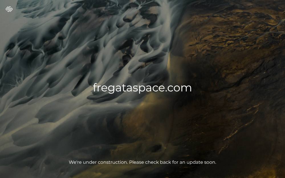 Portada de la web de Fregata Space