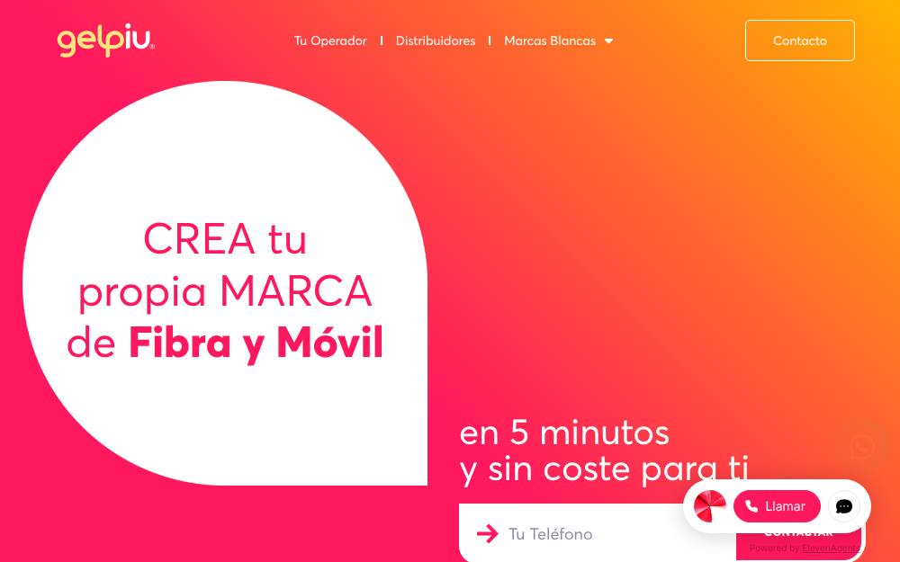 Portada de la web de Gelpiu