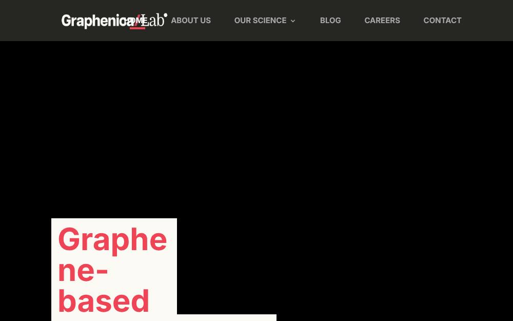 Portada de la web de Graphenicalab