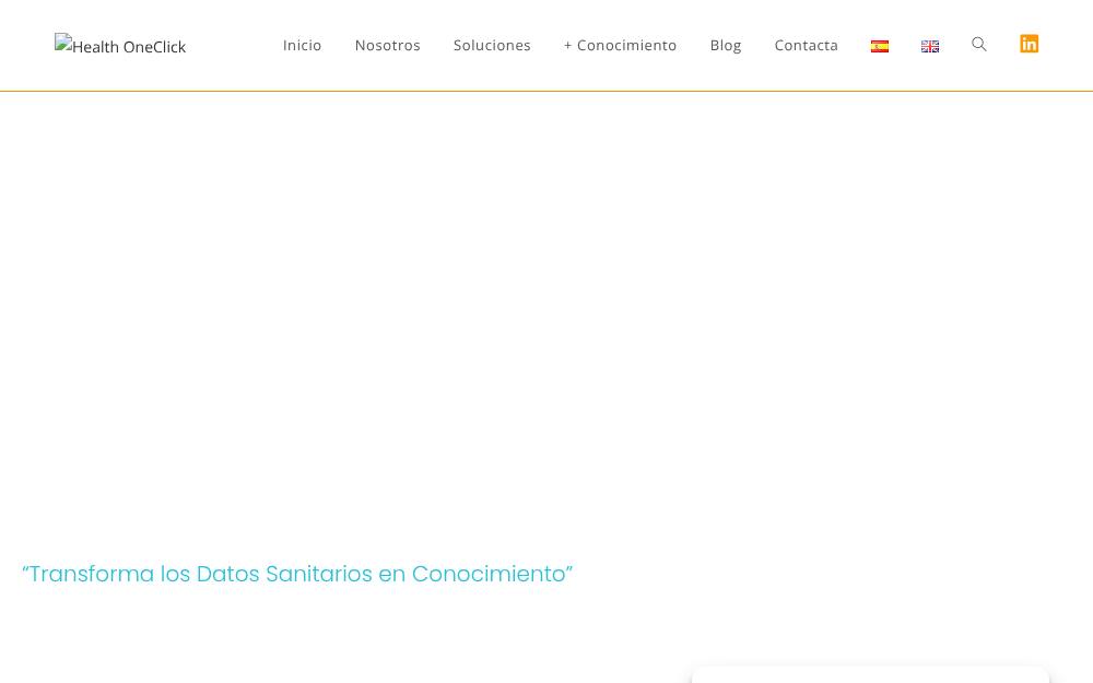 Portada de la web de Healthoneclick