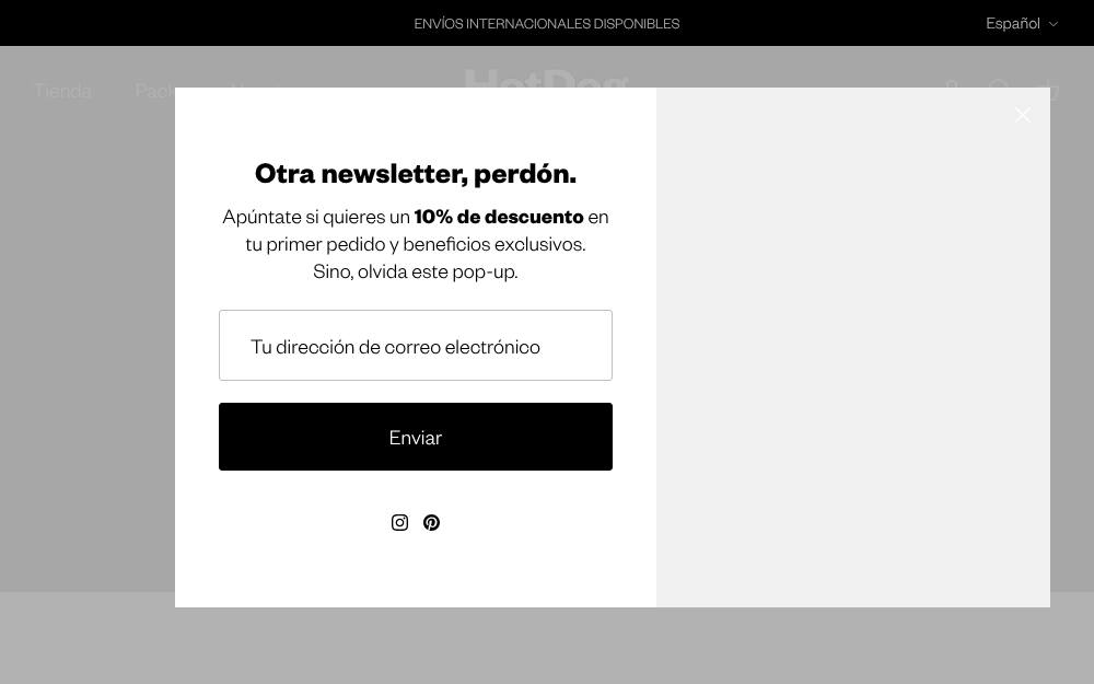 Portada de la web de Hotdog