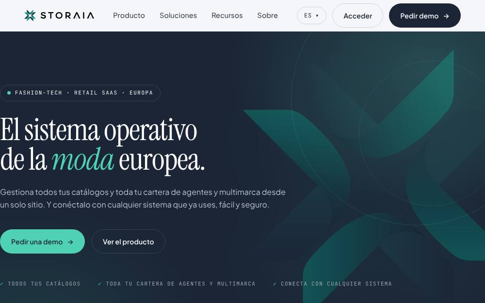 Portada de la web de Hub4Retail