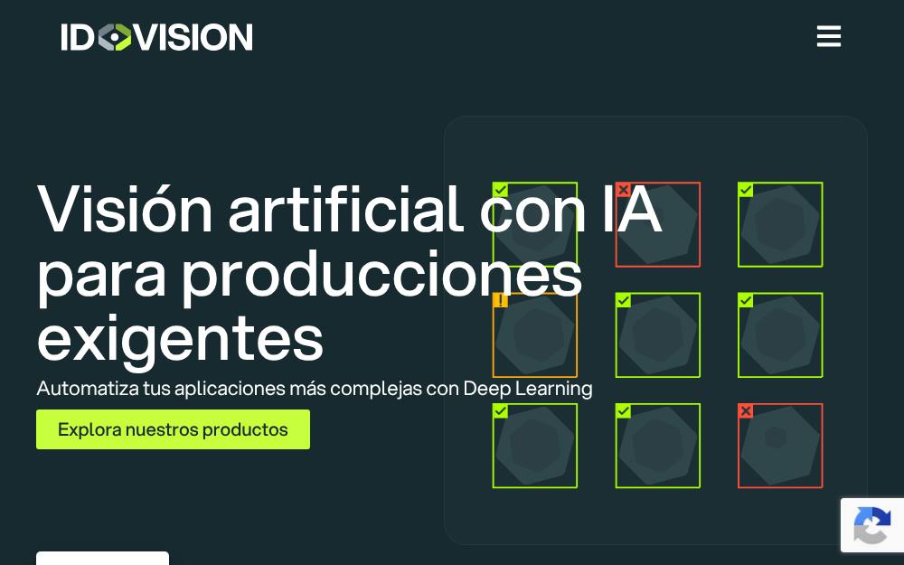 Portada de la web de Id Vision