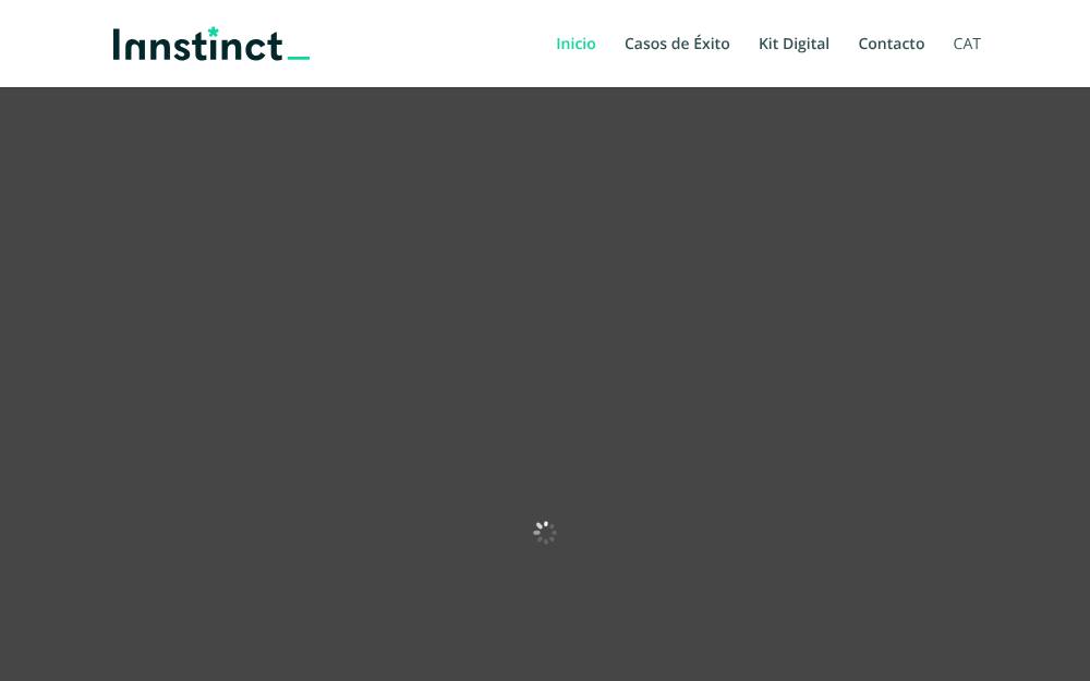Portada de la web de Innstinct