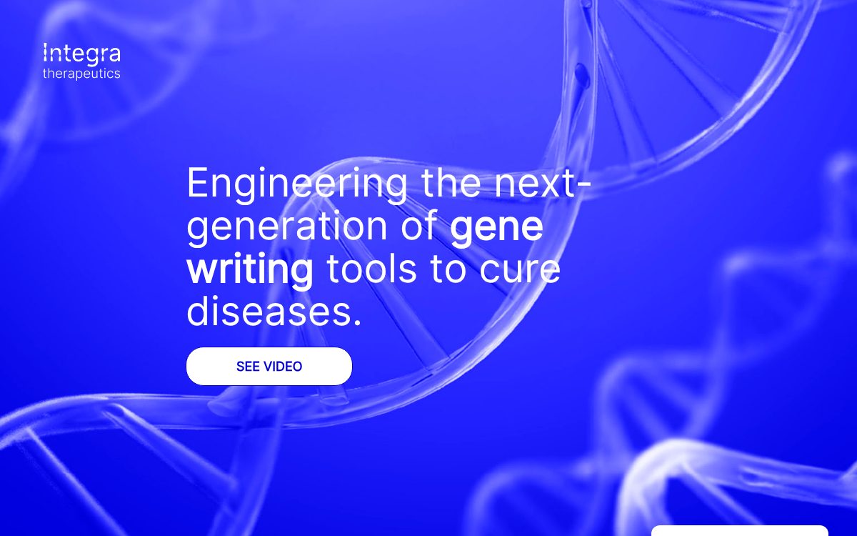 Portada de la web de Integra Therapeutics