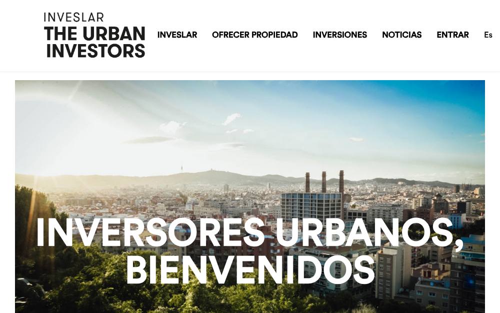 Portada de la web de Inveslar