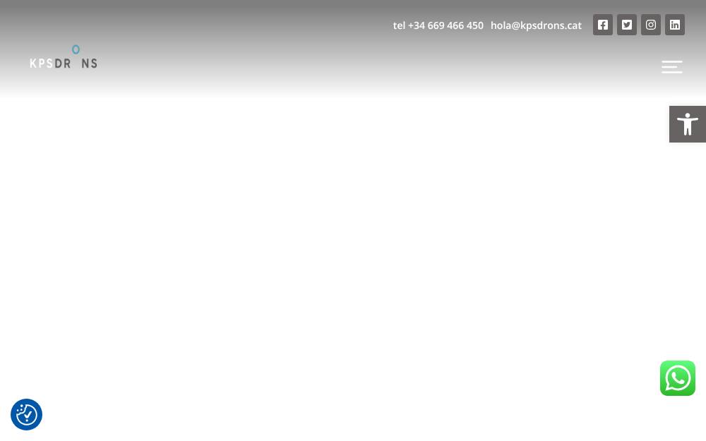 Portada de la web de Kpsdrons