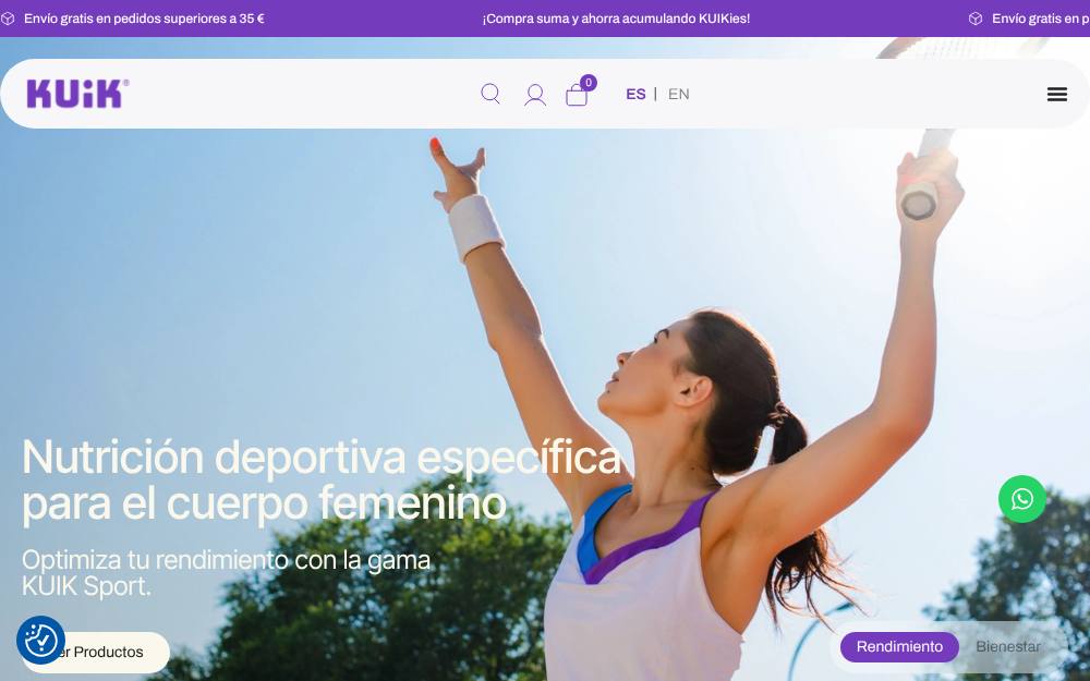Portada de la web de Kuik