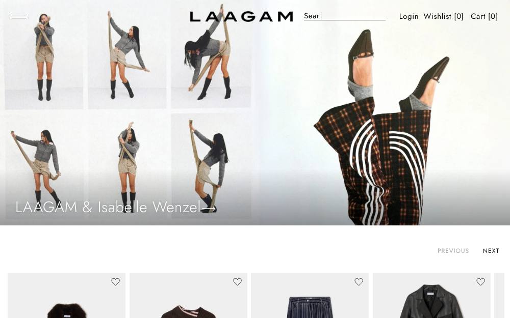 Portada de la web de Laagam
