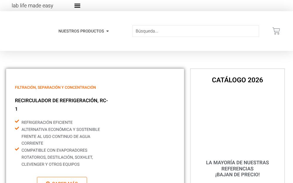Portada de la web de Labbox