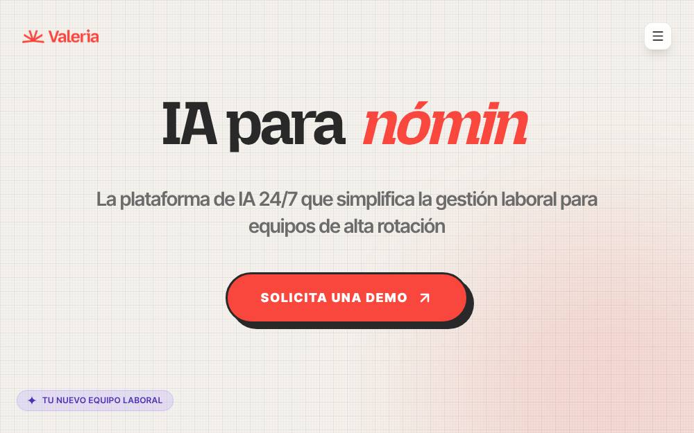 Portada de la web de Lapsa Ia