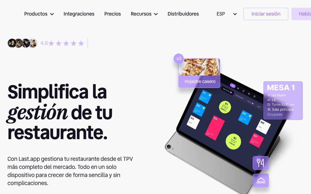 Portada de la web de Last.App