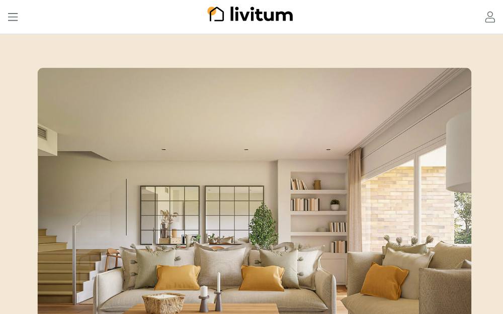 Portada de la web de Livitum