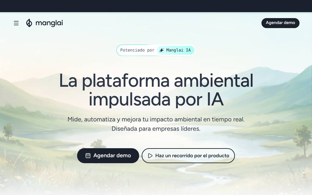Portada de la web de Manglai.Io