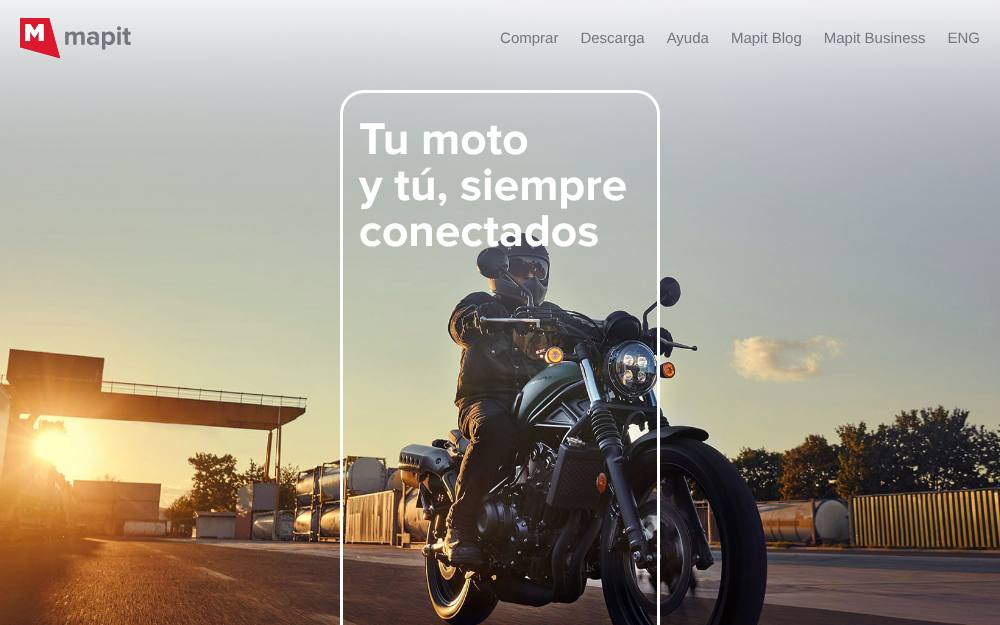 Portada de la web de Mapit