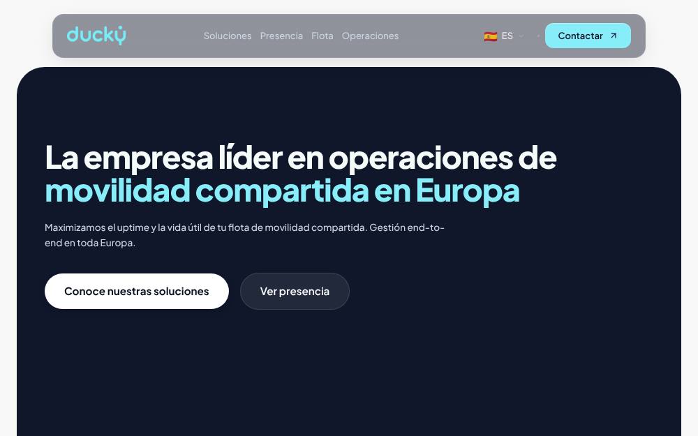 Portada de la web de Matchaandco
