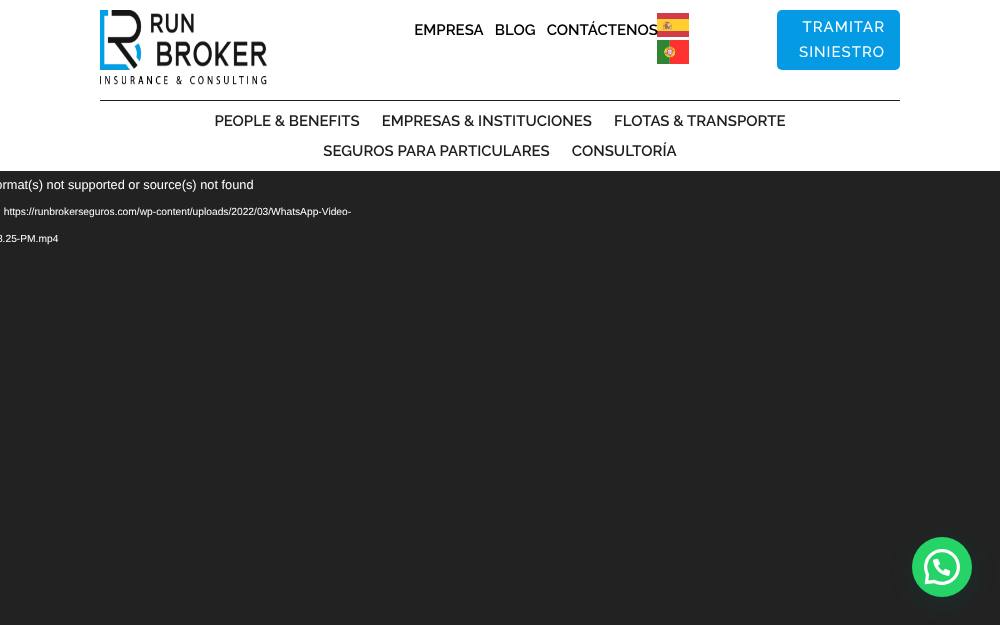 Portada de la web de Mejoramos Tus Seguros