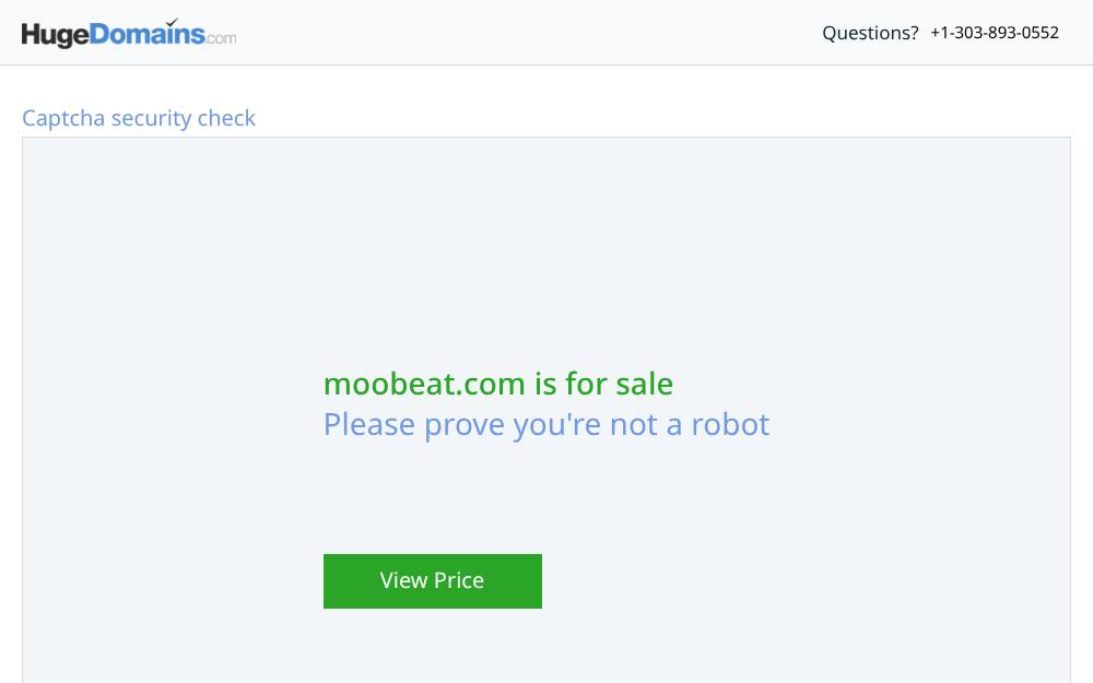 Portada de la web de Moobeat