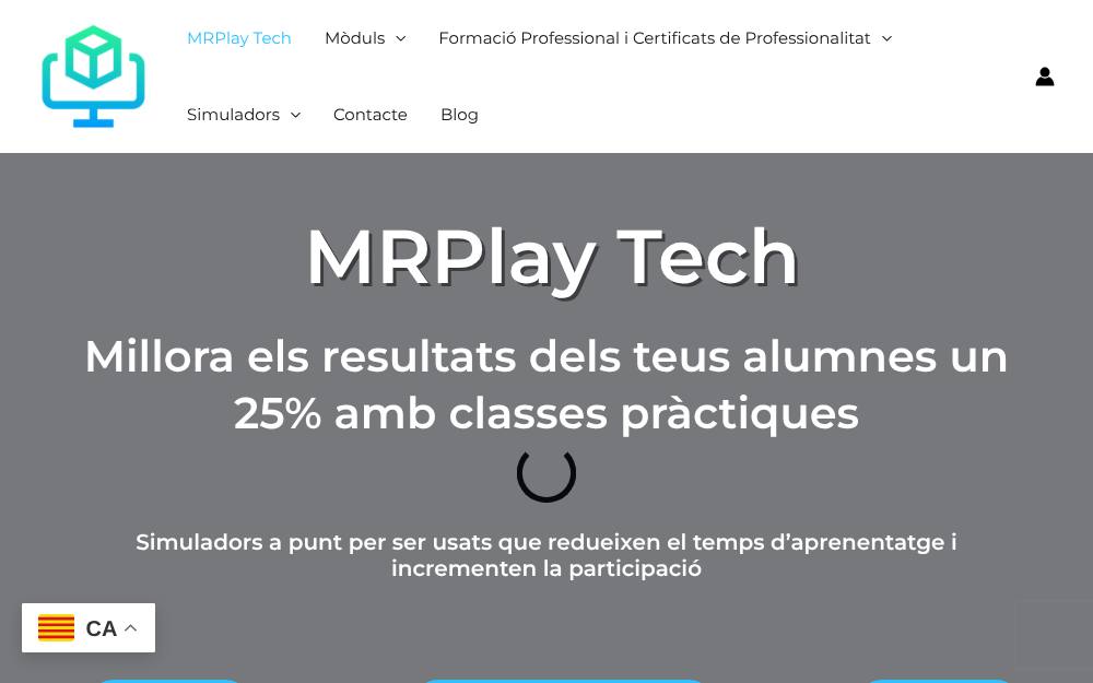 Portada de la web de Mrplay